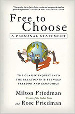 Book cover of Milton Friedman with link to drive (from Penny Post library)