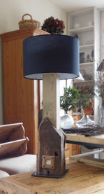 Tischlampe, Eiche/Kiefer-Kombination (2.45)