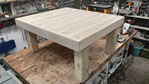 Couchtisch, Massivholz, 103x93x50 (2.71)