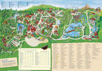 Erlebnispark Tripsdrill Cleebronn Baden Württemberg Freizeitpark Themepark Wildpark Attraktionen Fahrgeschäfte Park Plan Parkplan Map Guide Anfahrt Adresse Achterbahn 