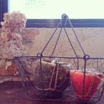 caldera candle&wire egg basket