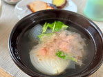 新玉ねぎの梅スープ