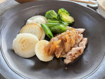 豚肉のマーマレードソース