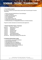 Teambuildingangebote