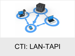 Funktionserweiterungen und Freischaltungen für Anlagen und Telefone: CTI: LAN-TAPI