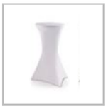 location housse blanche pour mange debout Marseille - Salon de Provence - 13 - Provence