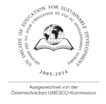 Ausgezeichnet als UNESCO Dekadenprojekt für Bildung und nachhaltige Entwicklung