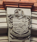 Aston Urban District Council coat-of-arms at Aston Library