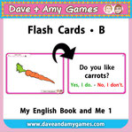 EFL flashcards, kindergarten flashcards