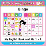 EFL kindergarten bingo