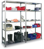 Gebrauchte Regale, Metallregale, Industrieregale, Stahlregale, Werkstattregale, Büroregale, Fachteiler Regale, Regalsteher Regalfach - lagerconsulting.at