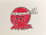 This TAKO was drawn by Yukari U..