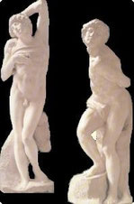Les Esclaves. Michel Ange