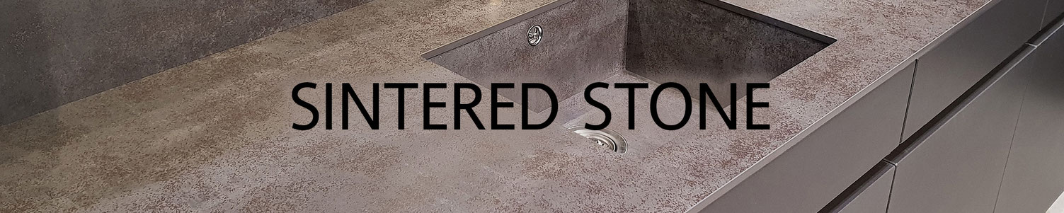 Very hard and scratch resistant sintered stone fits well for cladding outdoor barbecue tables and house facades