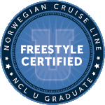 Norwegian Cruise Line NCL U Graduate - Freestyle Certified Seal