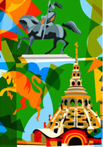 Quadri, opere grafiche, serigrafia, litografia, calcografia, incisione, stampe artistiche, decorazioni interne, arredamento, arte, galleria, editoria d’arte, libri d’arte, mostre, monocromi, riproduzione, artista, grafiche, stampe, pubblicazioni, Gianni F