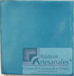 <img src="azulejo-liso-talavera.jpg" alt="Azulejo artesanal liso tipo Talavera Mexicano color Azul Celeste Sólido">