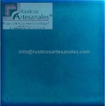 <img src="azulejo-liso-talavera.jpg" alt="Azulejo artesanal liso tipo Talavera Mexicano color Azul Turquesa Deslavado">