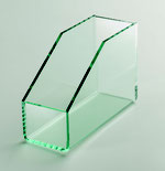 Boîte acrylic, type "glas-look" 9910022, FMU GmbH, Accessoires de vente