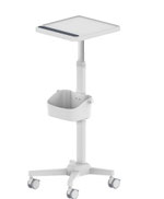RS-008  高さ可変式ECGカート  高さ可変式、収納ボックス付属