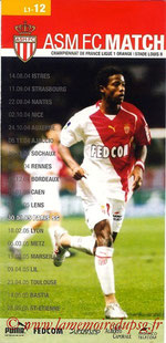 Programme  Monaco-PSG  2004-05