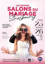 Grand salon du Mariage à Strasbourg le 25 & 26 Octobre 2025