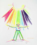 severine saint-maurice, lescerclesdelumiere.com, mandala, crayons de couleur, dessin, dessin intuitif