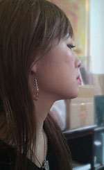 Present of pierced earrings  from ISO