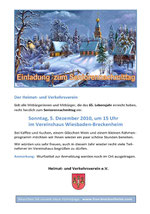 Die Einladung.