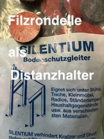 Distanzhalter für Gemälde. Verhindert das abfärben auf der Wand.