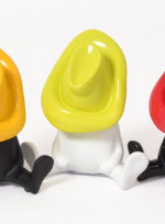 statue statuette polyrésine pépito chapeau couleur décoration intérieur tendance moderne design drimmer pop art cadeau noel idée anniversaire click&collect petits prix promo 