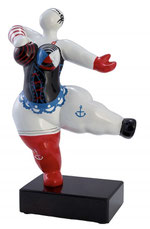 statue sculpture nana nicky saint phalle femme parine decoration ancre body sexy sensuelle ronde voluptueuse idee deco cadeau anniversaire mariage paque noel promo solde chic luxe art oeuvre 
