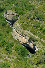 Au loin, les Cuevas de Susuei