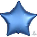 GLOBO FOIL 45 CM ESTRELLA NAVY SATIN LUXE 4,95€ CON HELIO