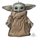 GLOBO FOIL MANDALORIAN BABY YODA 58  CM X 66 CM  11€ CON HELIO AGOTADO