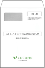 個人結果表封筒イメージ
