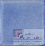 <img src="azulejo-liso-talavera.jpg" alt="Azulejo artesanal liso tipo Talavera Mexicano color Azul Mezclilla Deslavado">