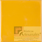 <img src="azulejo-liso-talavera.jpg" alt="Azulejo artesanal liso tipo Talavera Mexicano color Mostaza">
