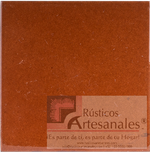 <img src="azulejo-liso-talavera.jpg" alt="Azulejo artesanal liso tipo Talavera Mexicano color terracota">