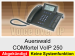 Auerswald COMfortel VoIP 250: Schnurgebundenes IP-Telefon ohne Headsetanschluss