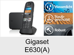 Gigaset E630 + E630A: Schnurloses Telefon