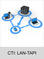 Auerswald Upgrade-Center - Funktionserweiterungen und Freischaltungen für Anlagen und Telefone: CTI: LAN-TAPI