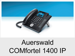 Auerswald COMfortel 1400 IP: Schnurgebundenes IP-Systemtelefon mit Headsetanschluss
