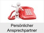 Sympatischer als jedes Call-Center: Ihr persönlicher Ansprechpartner!