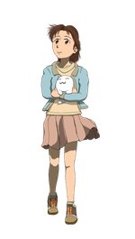 Dallyさんと女の子イラスト