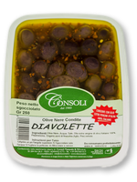 Olive nere Diavolette 