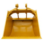 Flat bottom square corner with a bolt-on blade