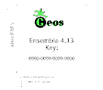 PC/GEOS GeoDraw CD-Hülle