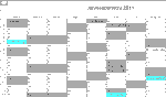 PC/GEOS Jahresübersichts-Kalender