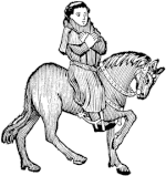 The parson from Chaucer's 'Canterbury Tales' c1400